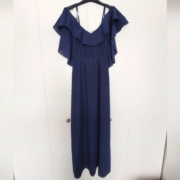 Ali & Jay – Love Story Cold Shoulder Maxi Dress, size XS - Picture 3 of 6